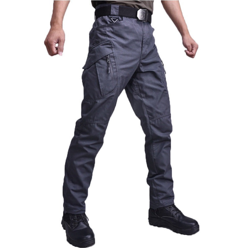 Pack of 3 Offer š Menās Premium Multi-Purpose Tactical Cargo Pants | Black, Blue & Grey
