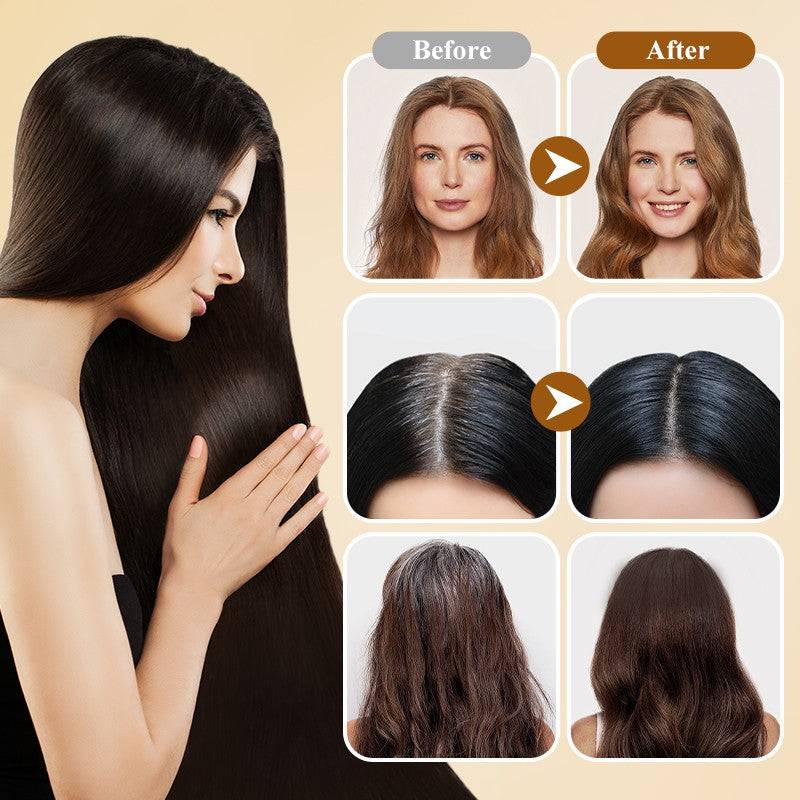 Nourishing Plant-Based Hair Color Dye Shampoo  (BUY 1 GET 1 FREE)