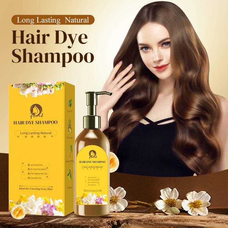 Nourishing Plant-Based Hair Color Dye Shampoo  (BUY 1 GET 1 FREE)