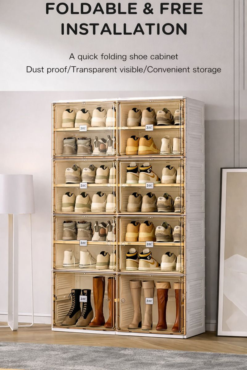 🔥Premium Shoe Rack Shelf 8 Layer | BOGO & 5-Year Warranty!