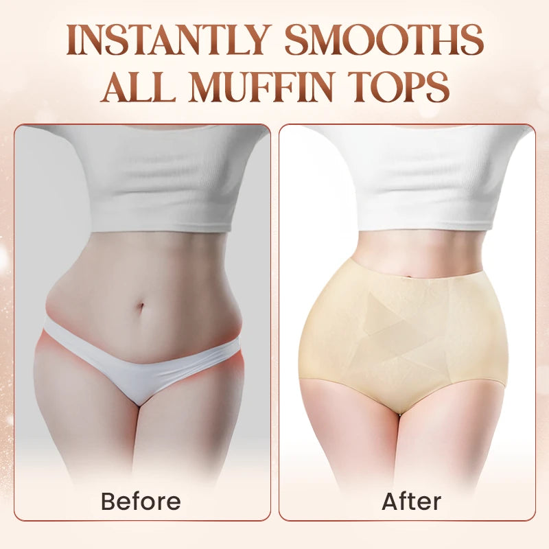 Leak-Proof High-Waisted Tummy Control Panty 3D Butt Lifting Effect (Buy 2 Get 2 Free)