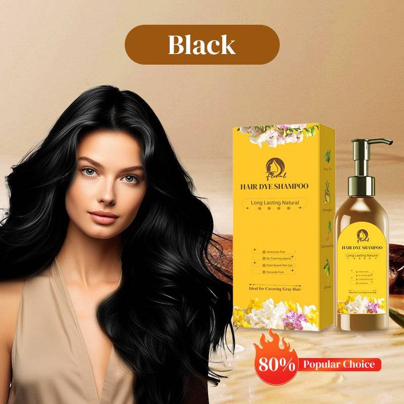 Nourishing Plant-Based Hair Color Dye Shampoo  (BUY 1 GET 1 FREE)