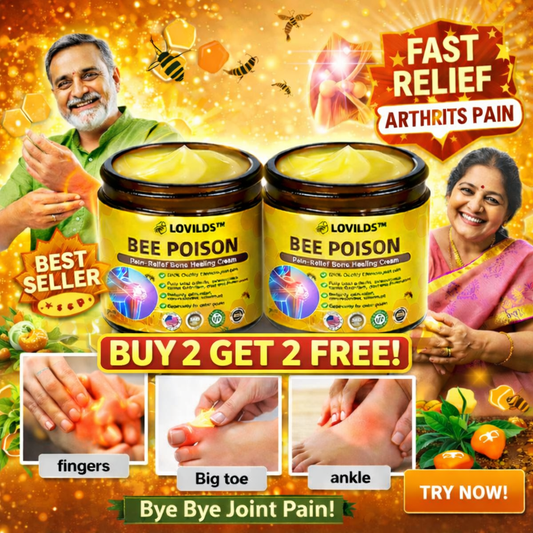 Bee Pain-Relief Bone Healing Cream (Buy 2 Get 2 FREE)