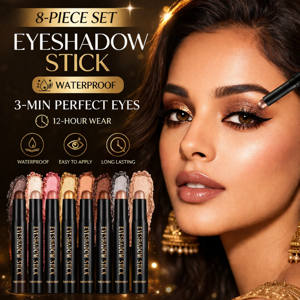 One-Swipe Glitter Eye Shadow Stick (Buy 4 Get 4 FREE)
