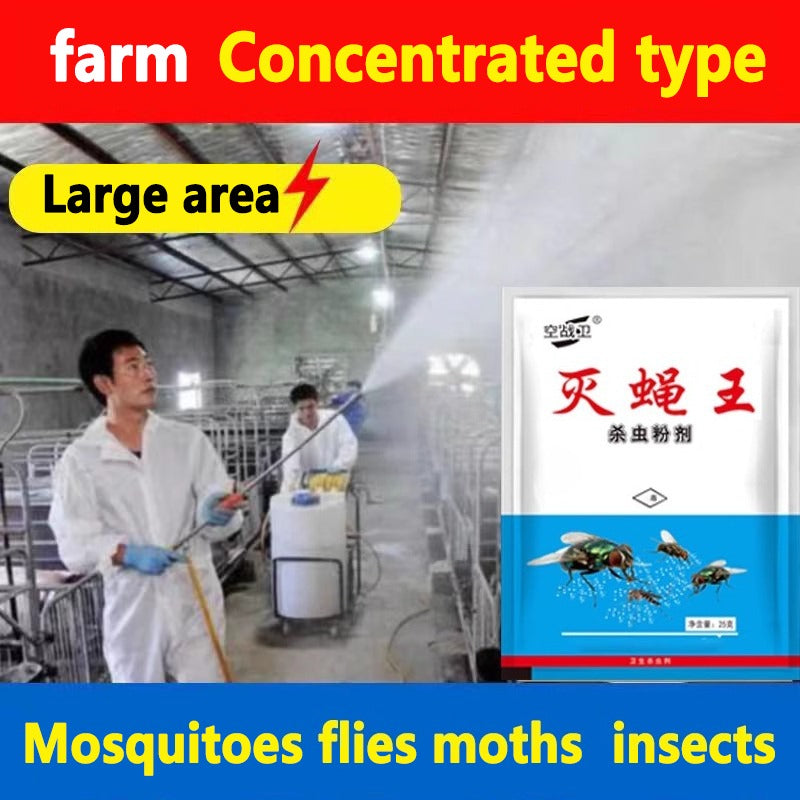 Universal Safe Fly Control Powder Agent (Buy 1 Get 1 FREE) + FREE Spray Bottle Included